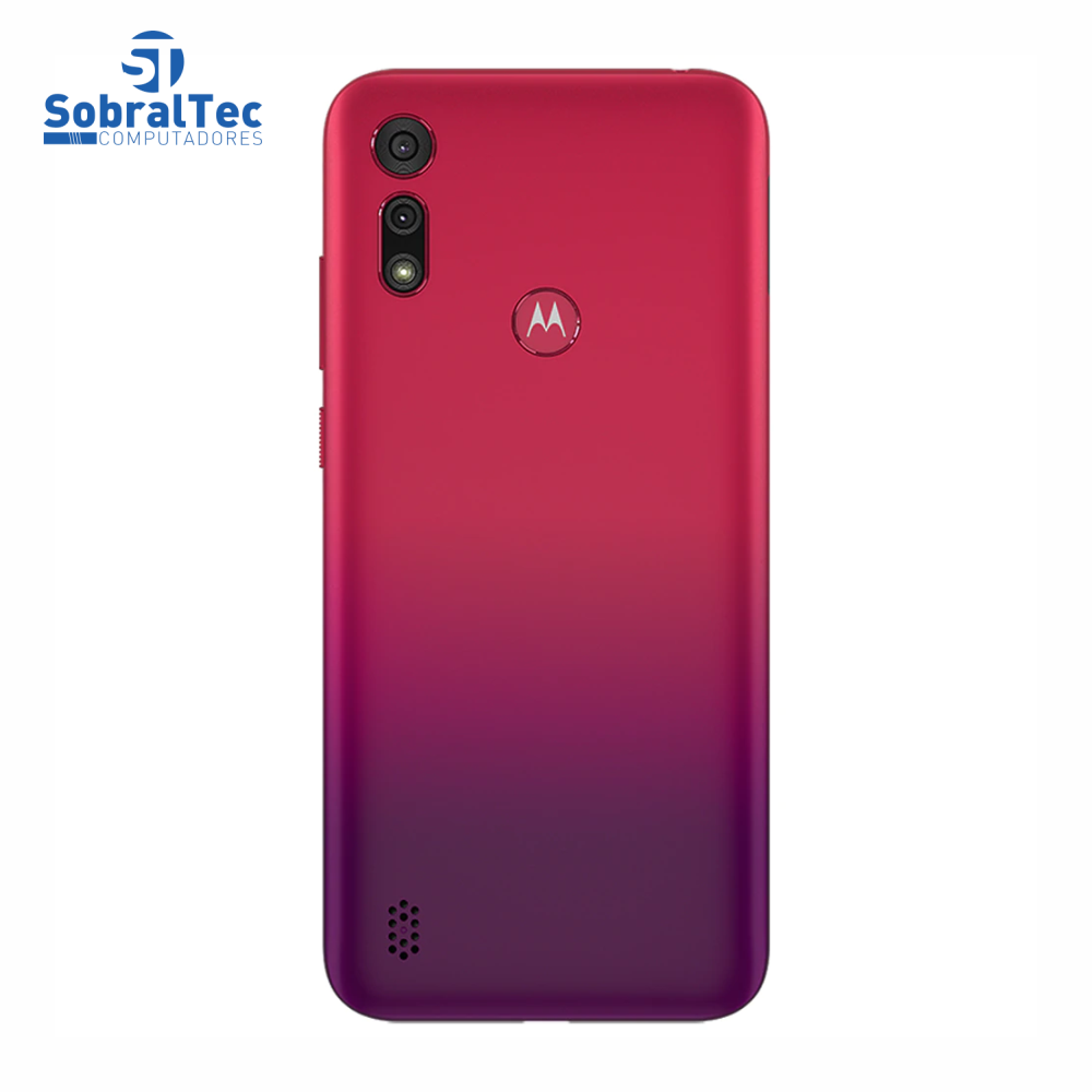 Smartphone Motorola Moto E6s Magenta 64GB Tela 6.1" Câmera Traseira Dupla Processador Octa-Core 2GB RAM XT2053-2 V2