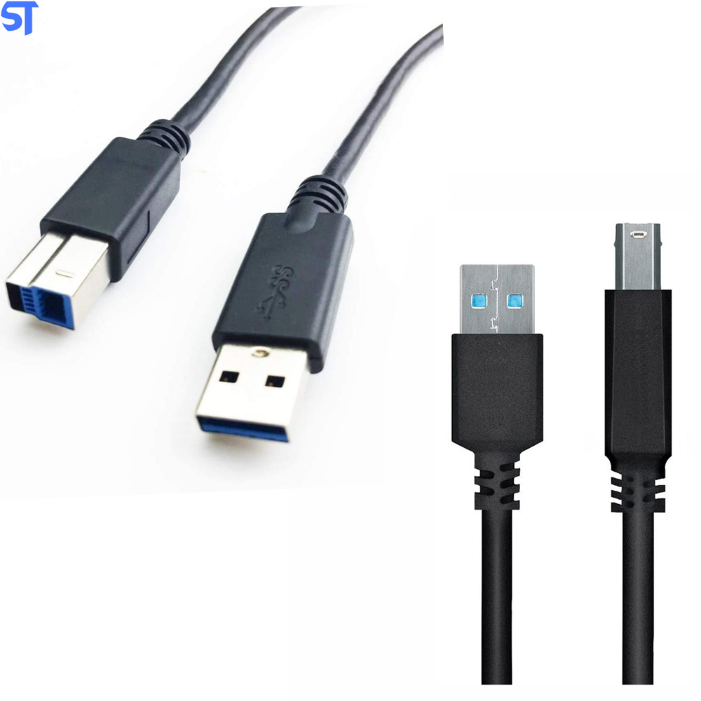 Cabo USB A 3.0 Macho x USB B 3.0 Macho AWM 80° 30V Honglin