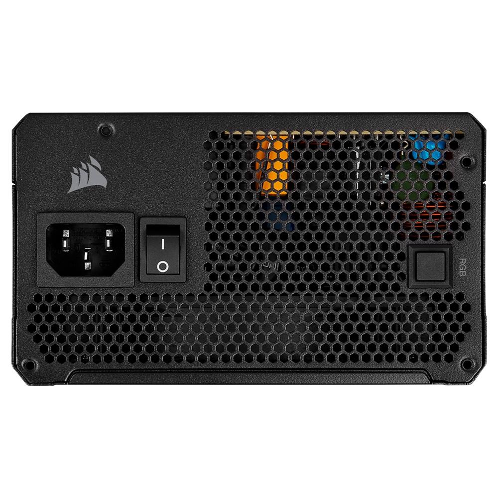 Fonte Real ATX 550W Corsair CX550F ATX / 550W / PSU / 80 Plus / Bronze / RGB - (CP-9020216)- Preto