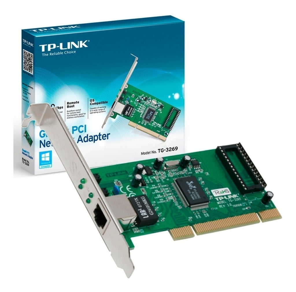 Placa de Rede PCI Gigabit TP-link TG-3269 10/100/1000 Mbps
