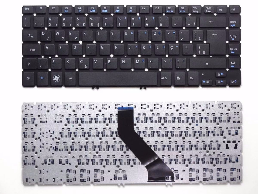 Teclado Notebook Acer V5-431 V5-471 V5-471-6485 Nsk-r25sw0s | Preto Abnt2