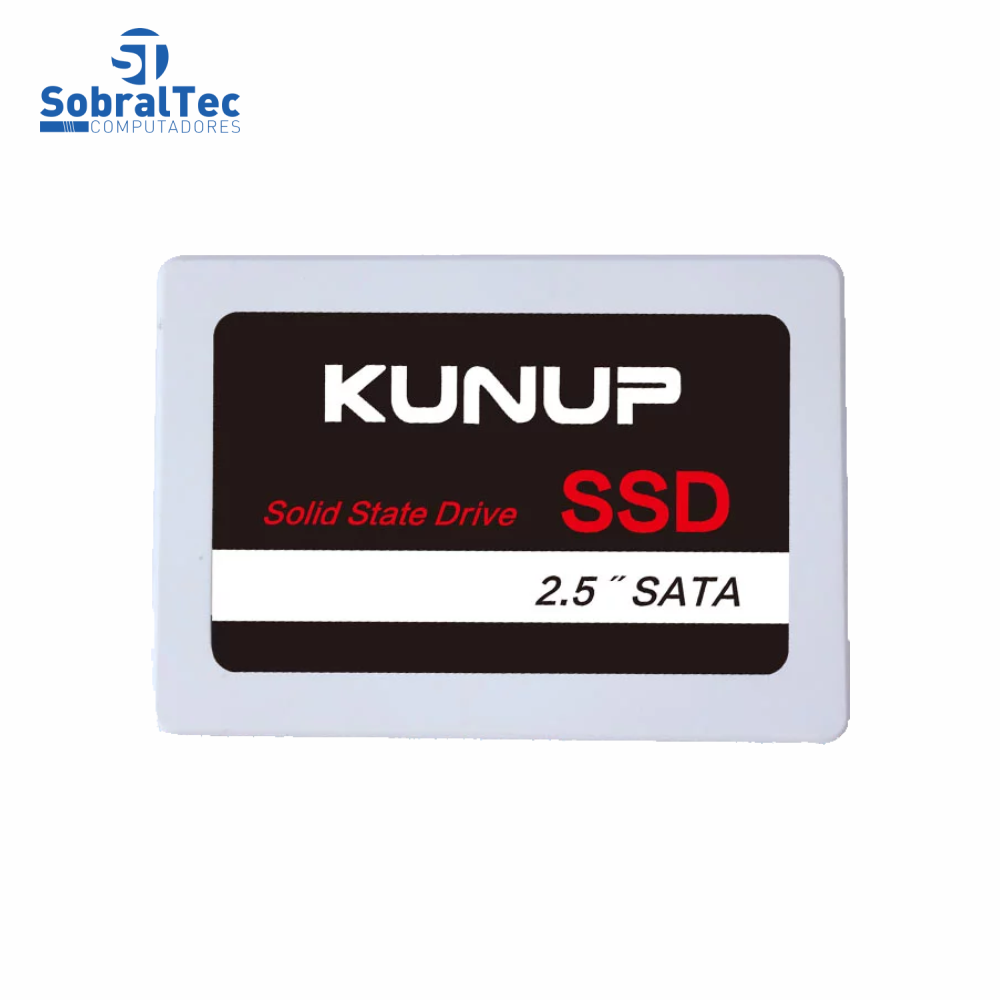 HD SSD Kunup 256GB 2.5 Sata 3 Leitura 550Mbps Gravação 350Mbps K168-256gb
