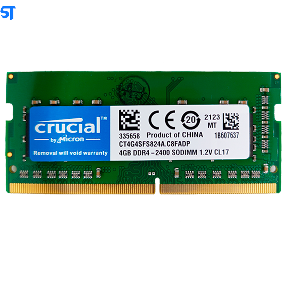 Memória Ram Notebook 4GB Ddr4 2400Mhz - Crucial