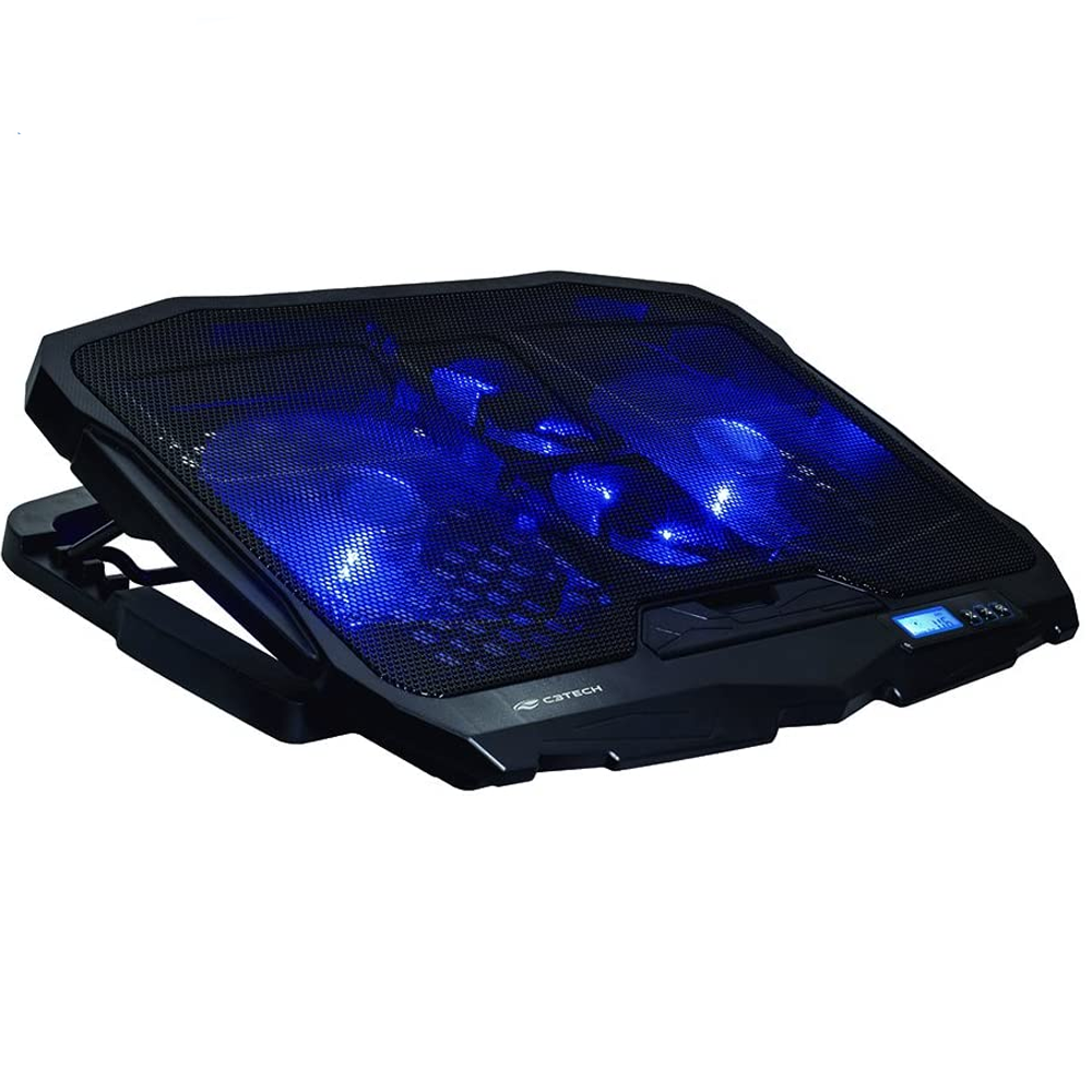 Base Para Notebook C3Tech Nbc-100Bk Bases e Docking Stations