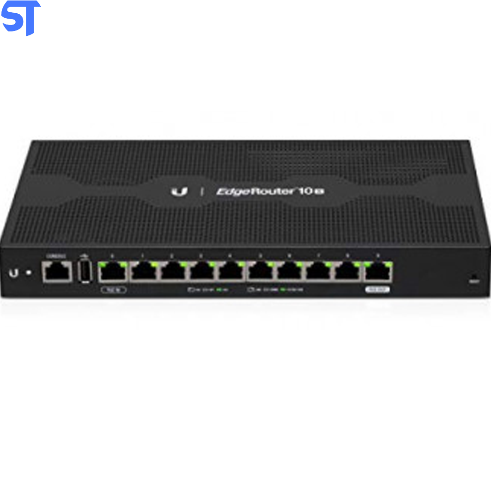 Roteador Ubiquiti Edgerouter 10x 10 Portas Gigabit Poe Mpn: Er-10x