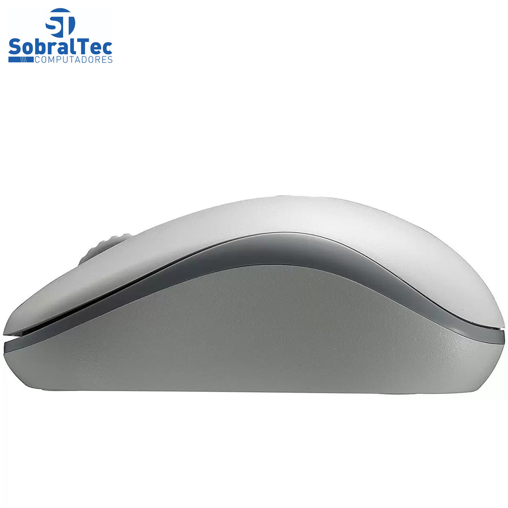 Mouse Sem Fio Rapoo M10 Plus, Wireless 2.4 GHz, 1000 DPI, Branco - RA008