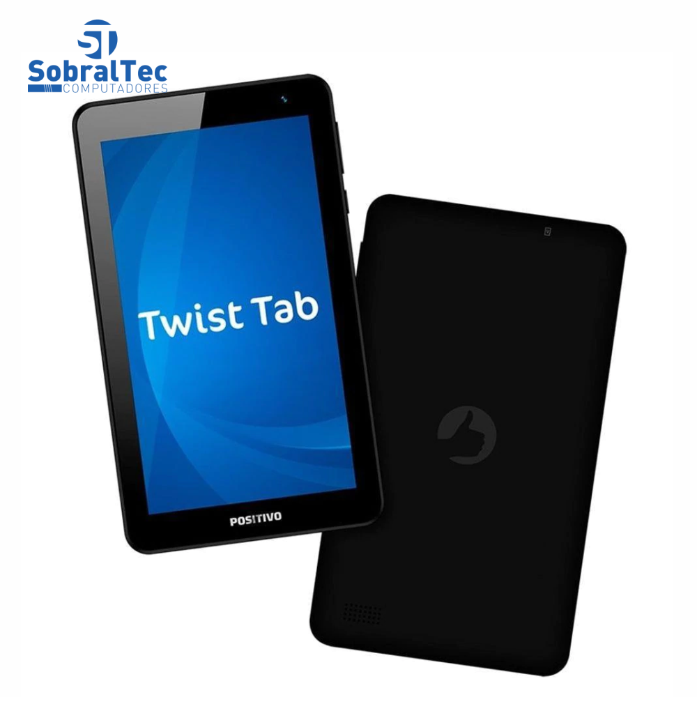 Tablet Positivo Twist Tab Kids T770KB 32GB, Tela 7”, Câmera 2MP, Wi-Fi, Android Oreo e Processador Quad Core de 1.5 GHz