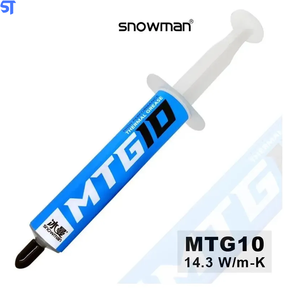 Pasta Térmica Thermal Grease Alta Performance 10G Snowman - MTG10