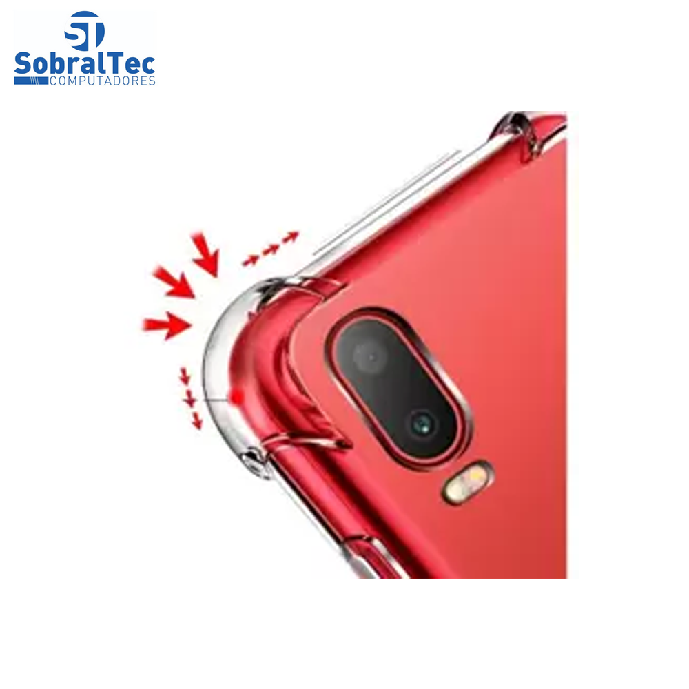 Case De Silicone Transparente  Anti Impacto Para Samsung Galaxy A10s