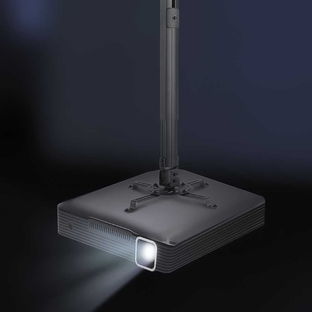 Suporte Projetor de Teto Regulável ELG PRO1100b Preto