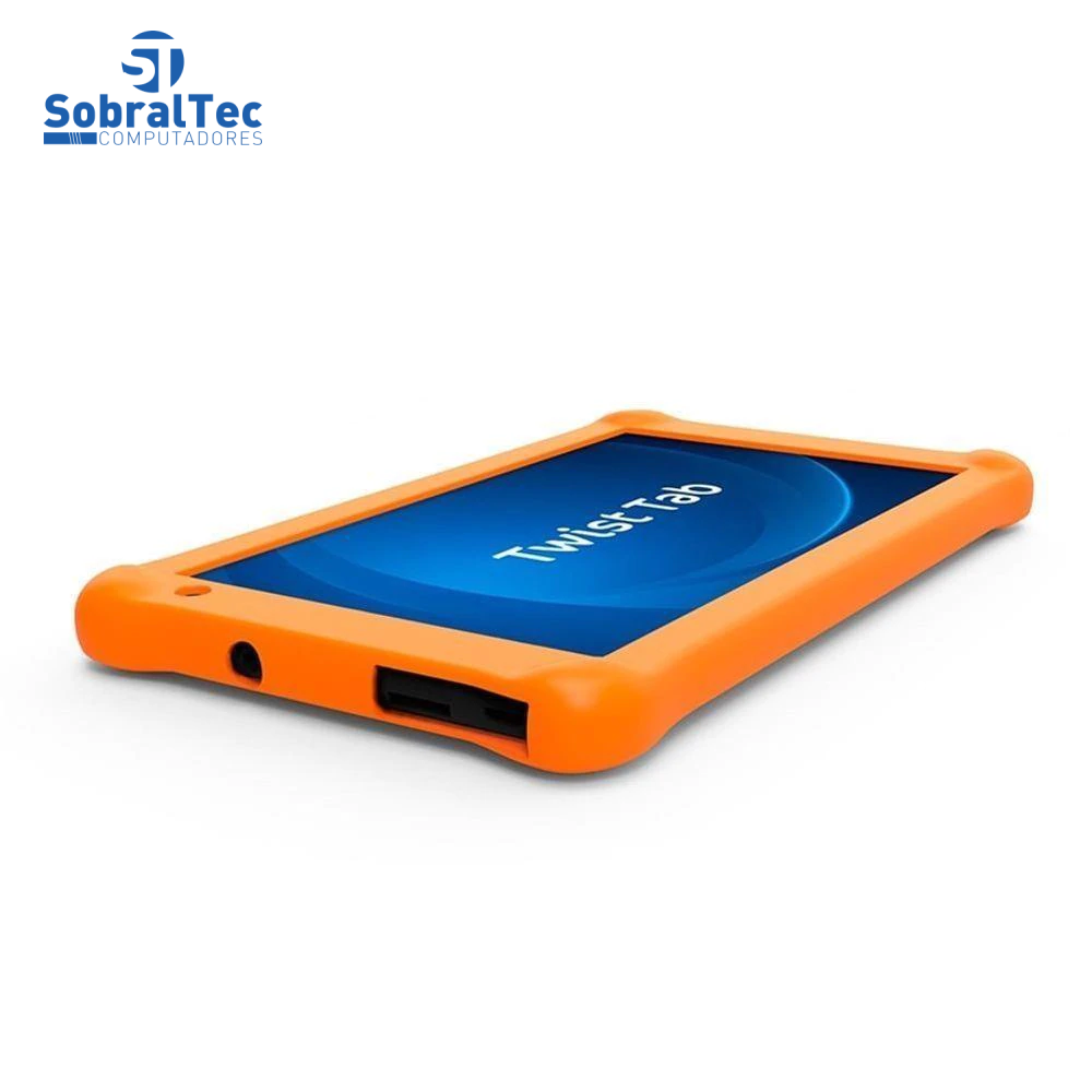 Tablet Positivo Twist Tab Kids T770KB 32GB, Tela 7”, Câmera 2MP, Wi-Fi, Android Oreo e Processador Quad Core de 1.5 GHz