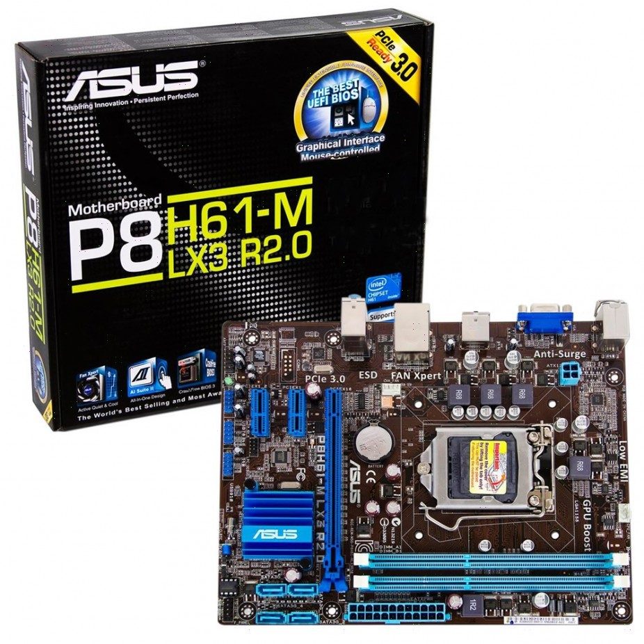 Placa Mãe Asus P8h61 M Lx3 Socket 1155