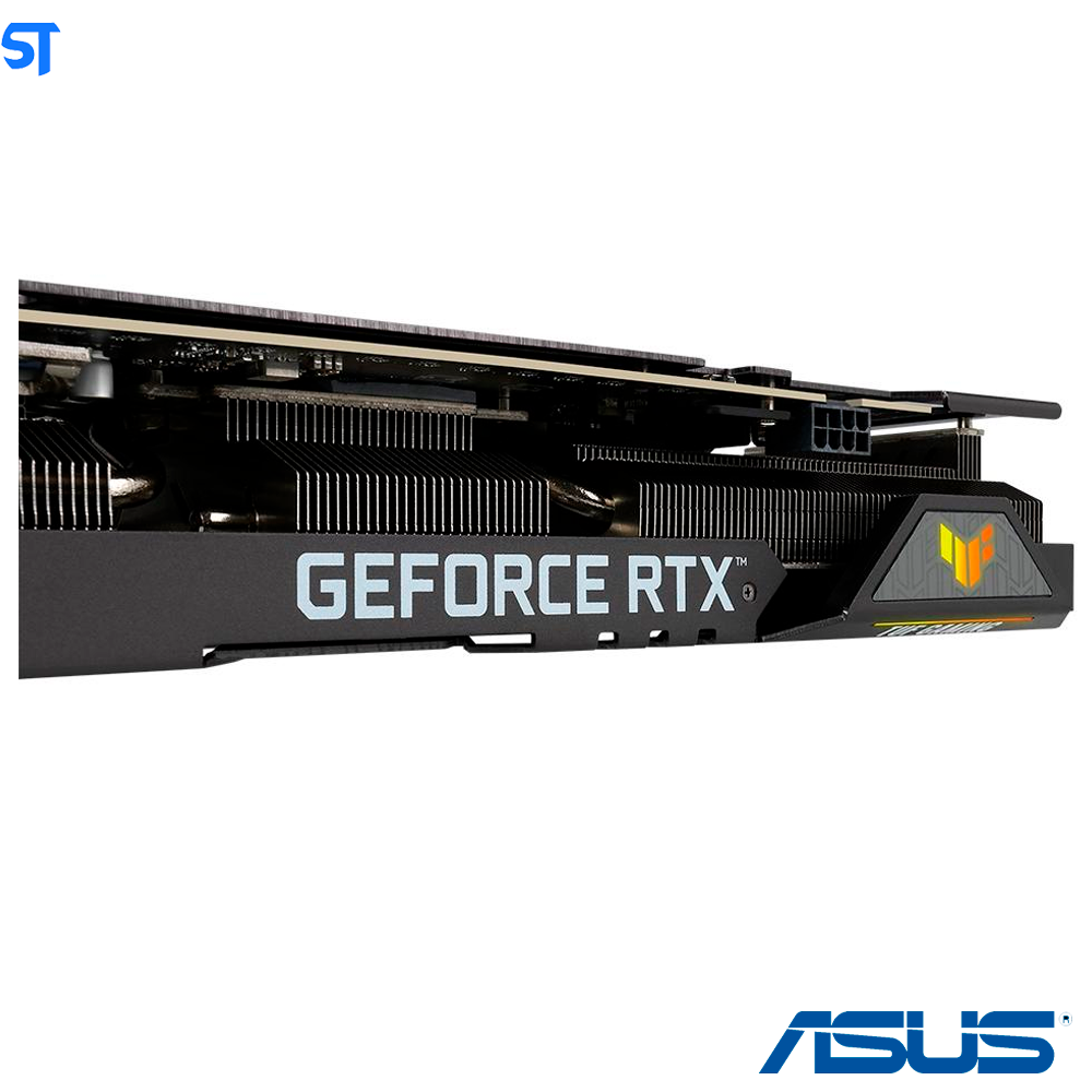Placa de Vídeo ASUS TUF RTX 3060 O12G V2 Gaming LHR, 15 Gbps, 12GB GDDR6, RGB, Ray Tracing, DLSS - 90YV0GC0-M0NA10