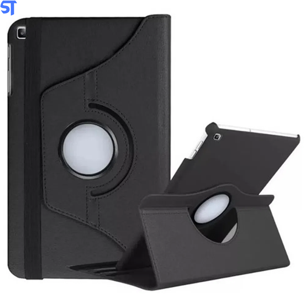 Capa Rotatória Preta Para Tablet A7 T500