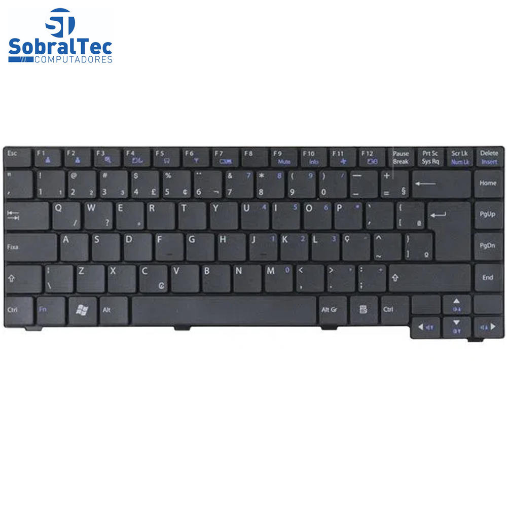 Teclado bringIT Compativel Com Lg R410 - Black - Br