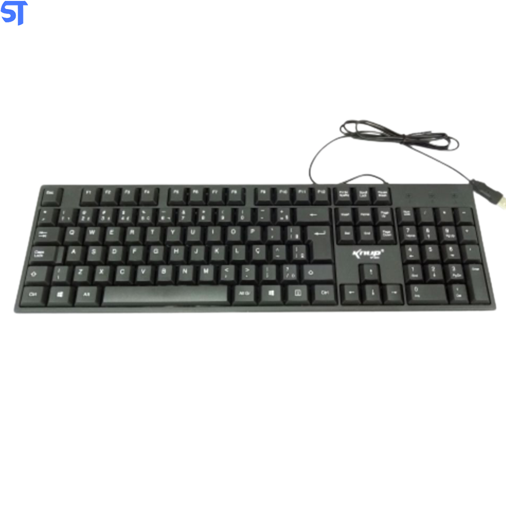 Teclado Usb Slim Pc e Notebook Kp-2045 Knup