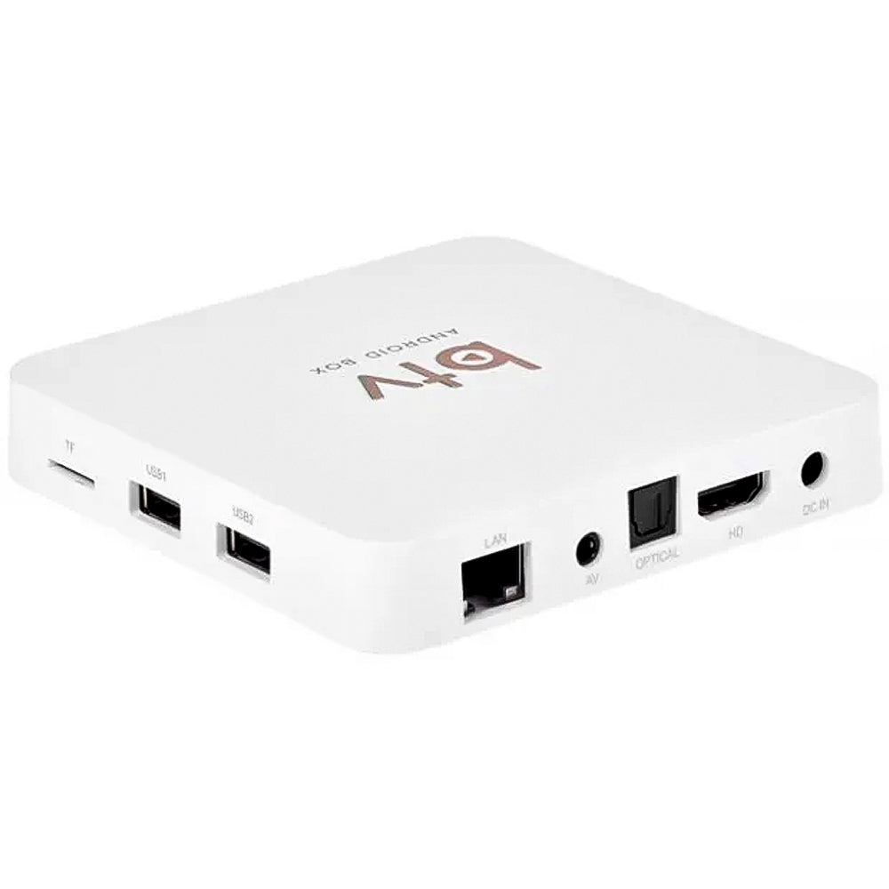Receptor FTA TV BOX BTV A13+ 4K Ultra HD Wifi-5G - Branco
