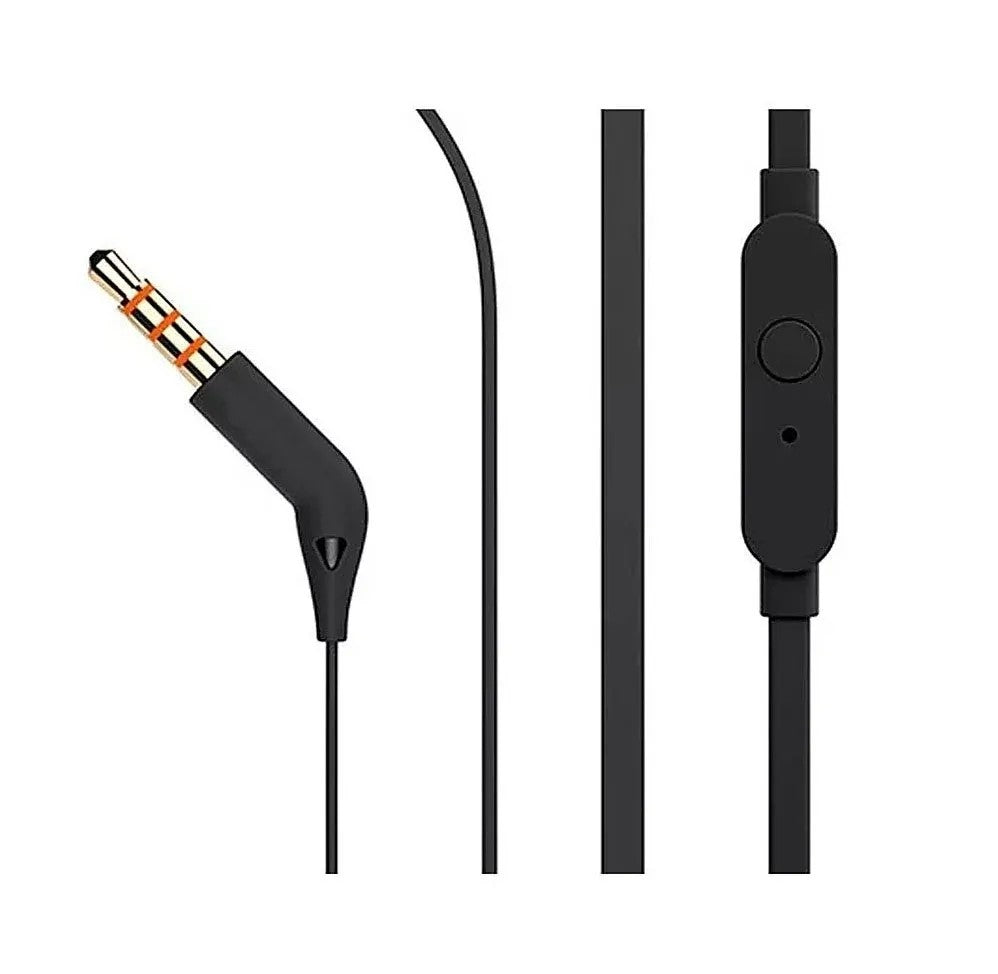 Fone De Ouvido Stereo Intra-Auricular Chbhl Com Microfone Stainless Steel Hb-349