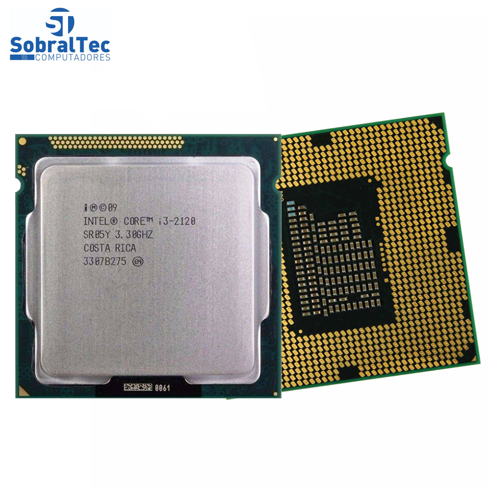 Computador Core i3-2120-HD SSD 128GB -Memória Ram 4GB- Com Monitor 15, HDMI- Teclado e Mouse e Estabilizador