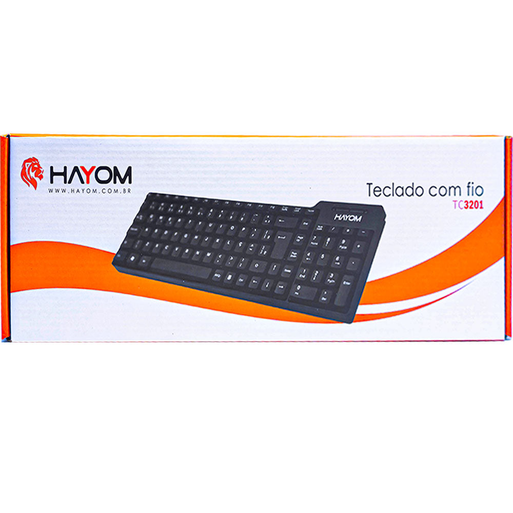 Teclado USB HAYOM Basico - TC3201