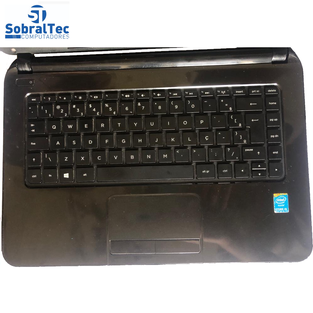 Notebook HP 14-R052BR com Intel® Core™ i5-4210U, 4GB, 500GB,  HDMI, Wireless, Webcam, LED 14
