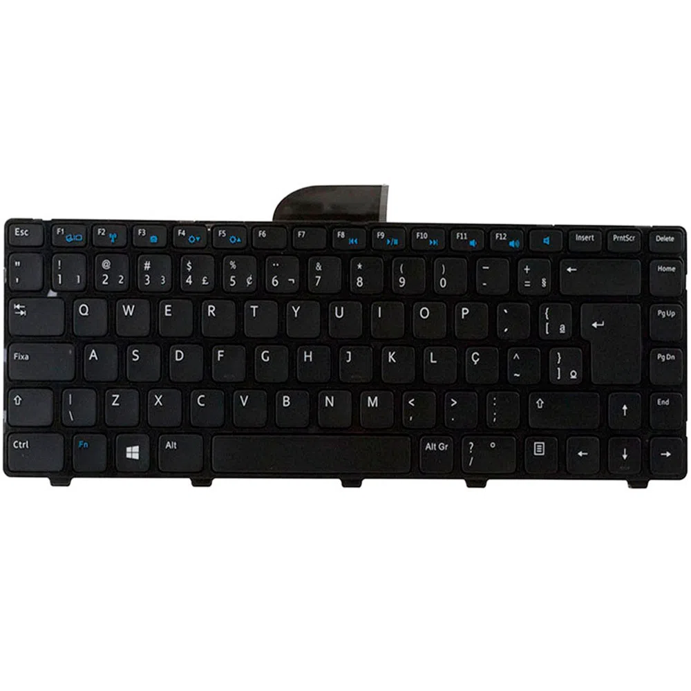 Teclado bringIT compatível com Dell Inspiron 14 2620
