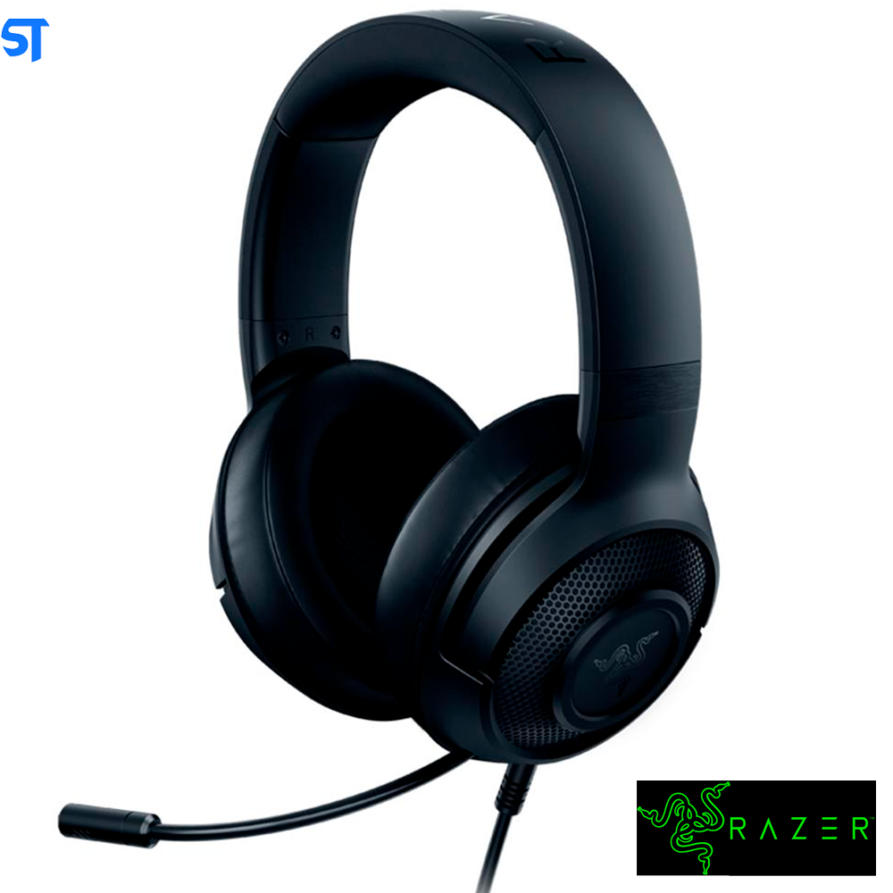 Headset Gamer Razer Kraken X Lite, P2, Surround 7.1 Drivers 40mm - RZ04-02950100-R381