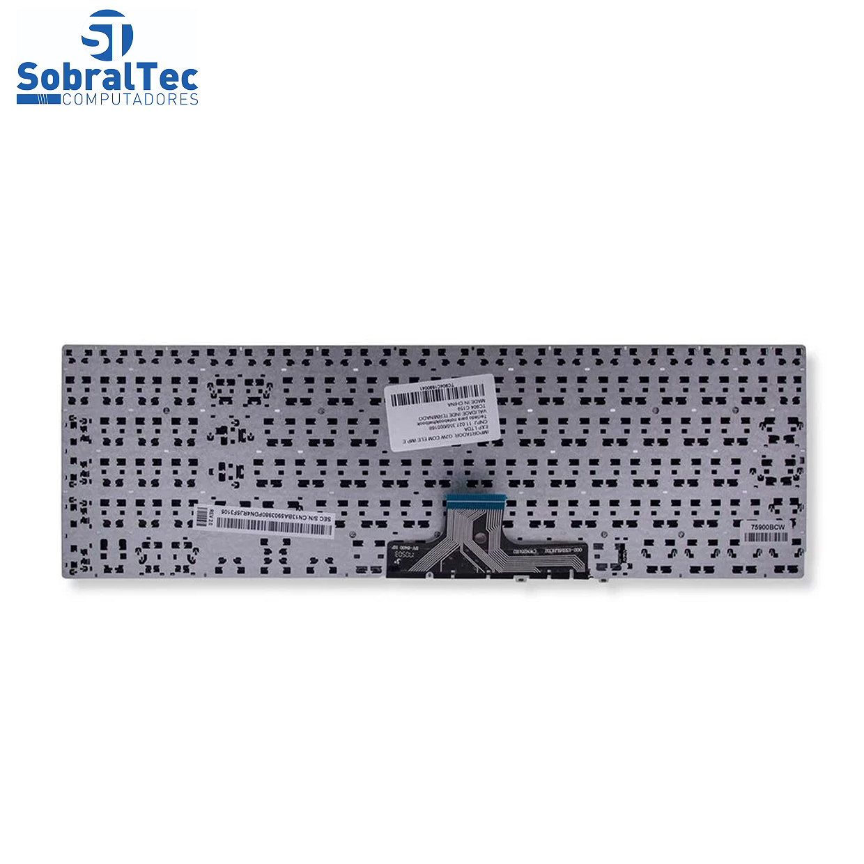 Teclado para Notebook Samsung Np300e5L | Abnt2 Sem Moldura