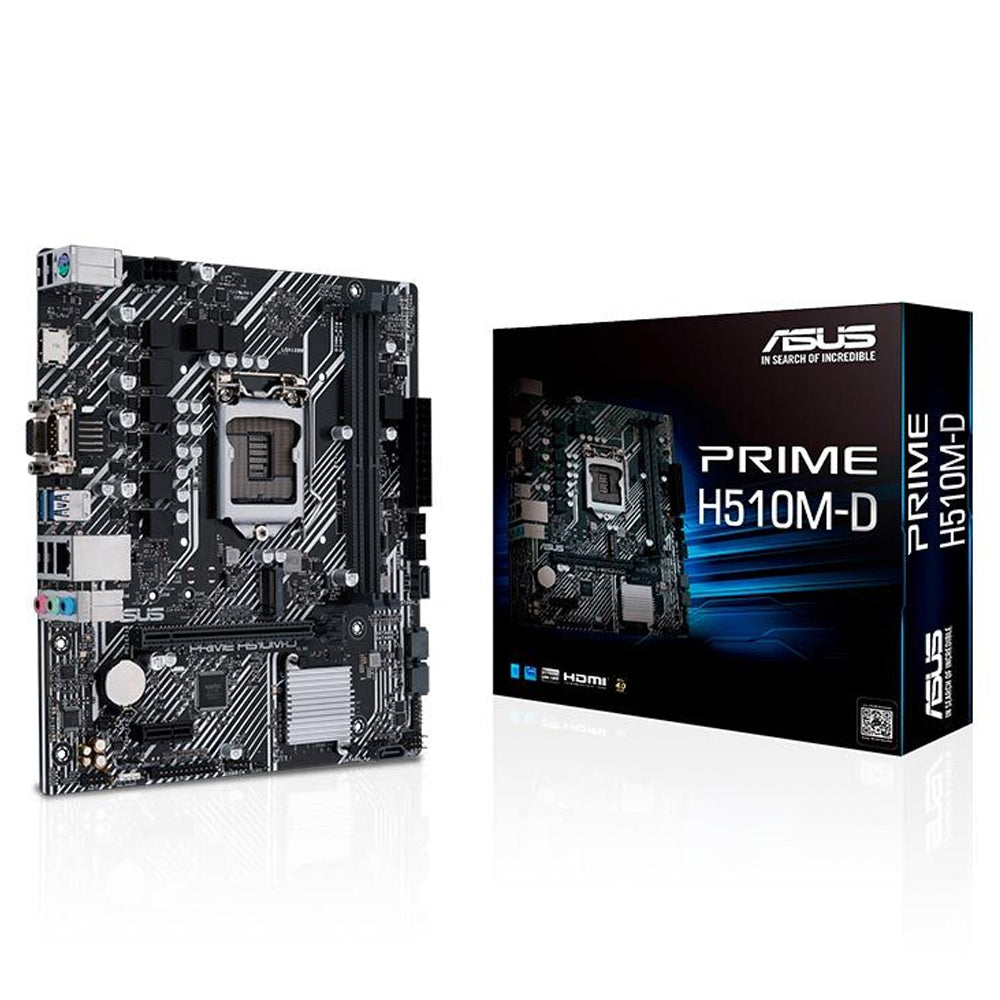 Computador Core i5 10400- SSD 1TB- Memória Ram 8GB 2400 DDR4- H510 Prime-Gab 24V2BK - Leitor de cartão SD- Windows 10