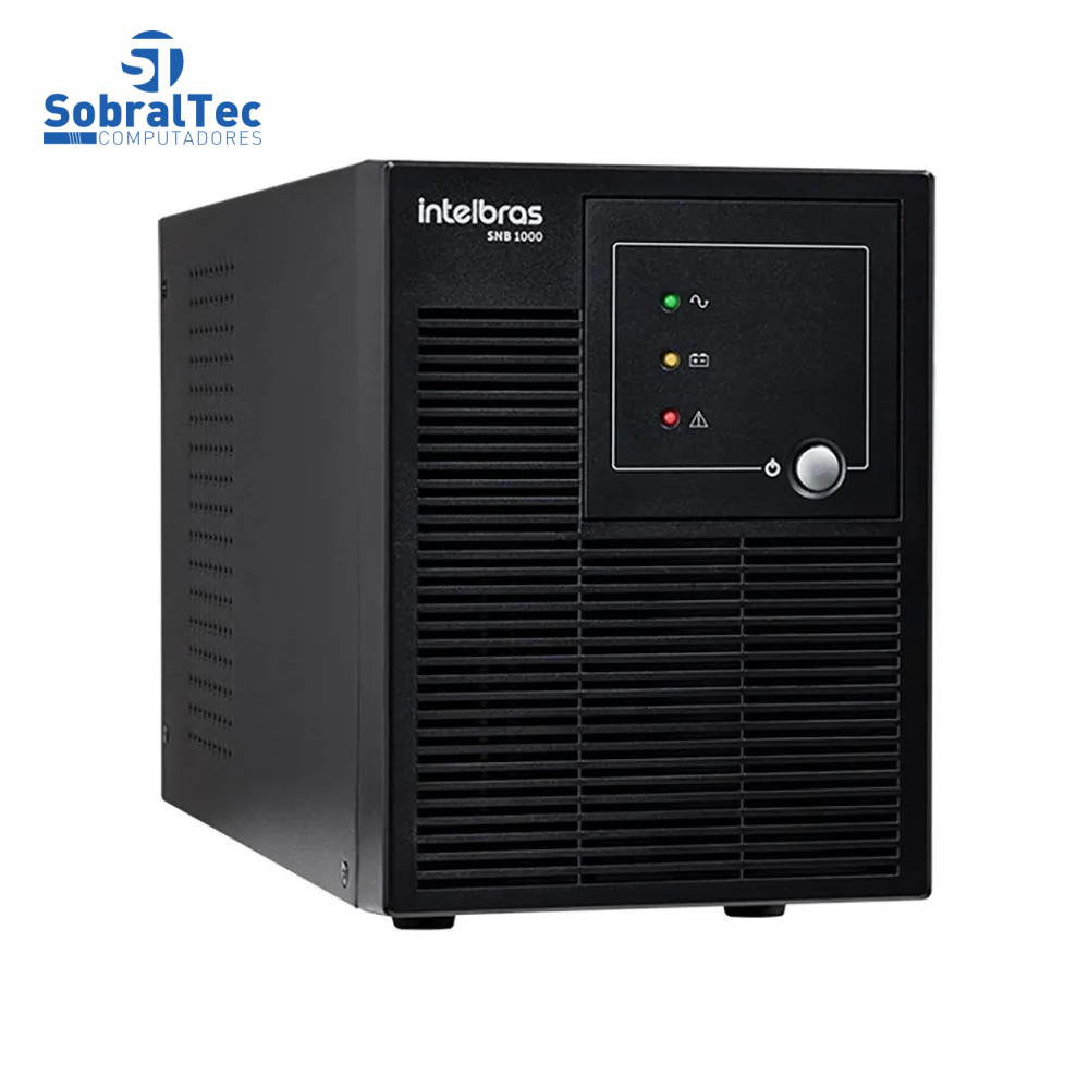 Nobreak Senoidal Intelbras SNB, 1000VA, 6 Tomadas, Entrada Bivolt Saída 110V Snb1000VABI