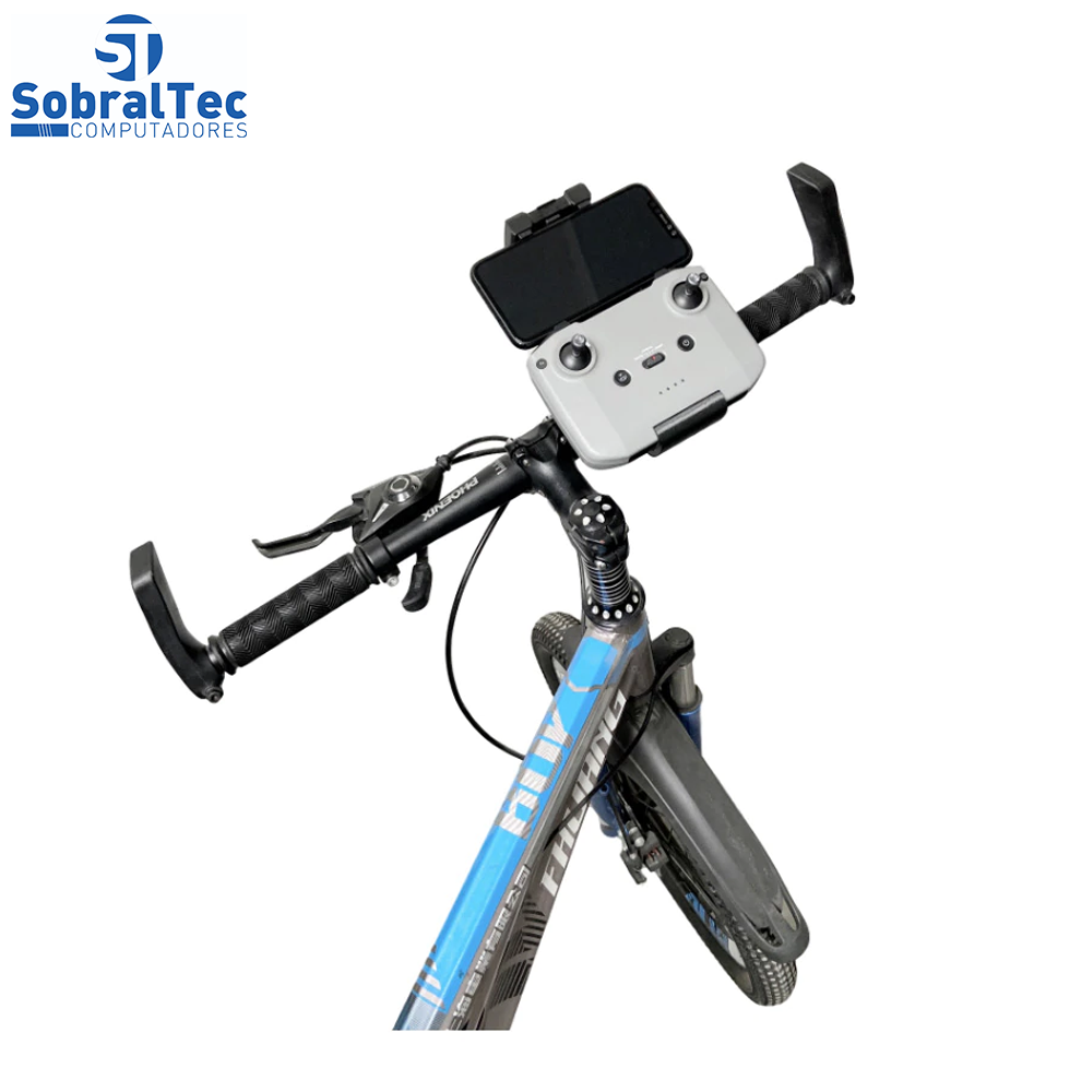 Suporte De Bicicleta De Controlador Remoto Protegível Braçadeira Clip para DJI Mavic Air 2 / Mini 2