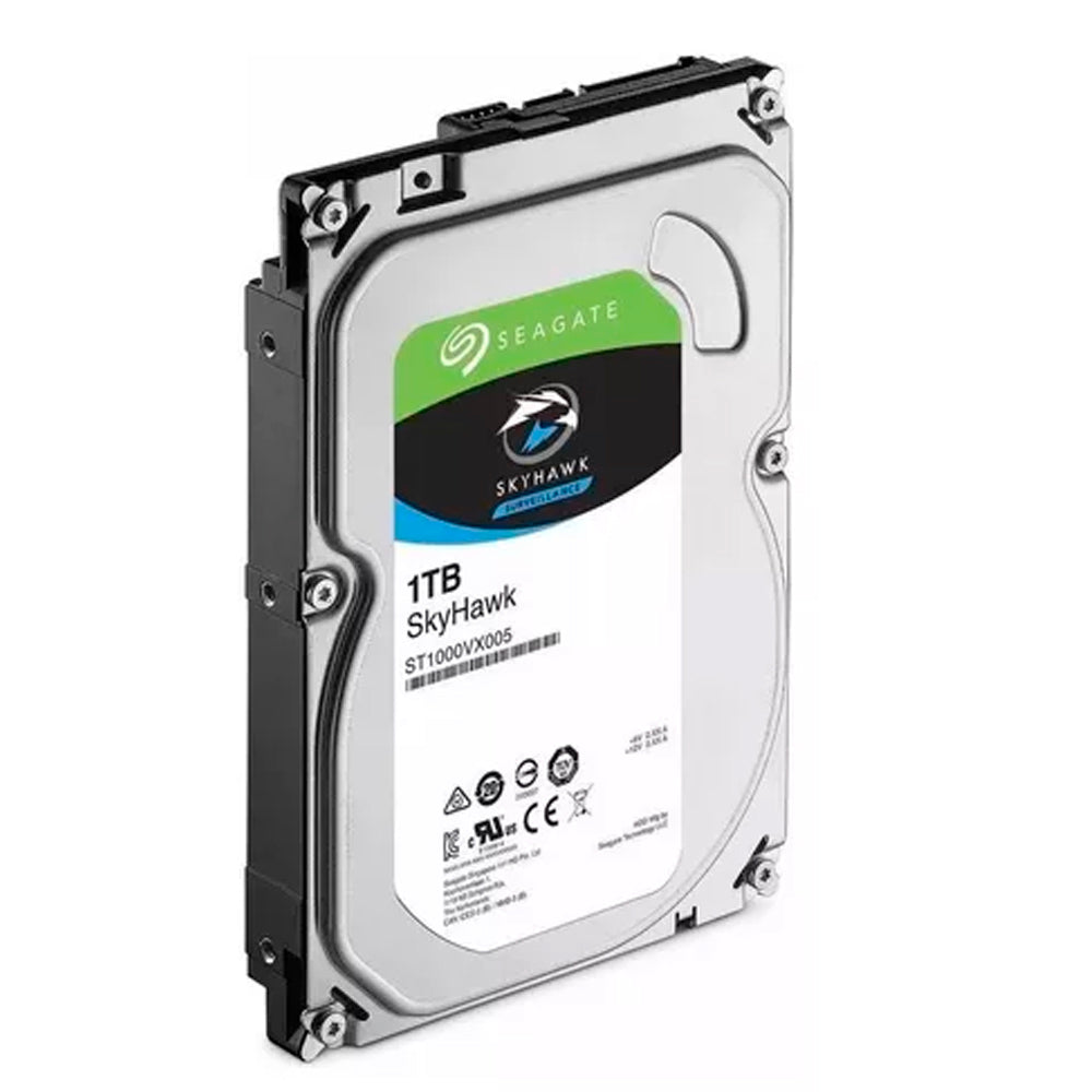 HD Interno SkyHawk Seagate 1TB Para DVR ST1000VX005 3,5” (polegadas) 5.900RPM 64MB Cache SATA 3 300MB/s