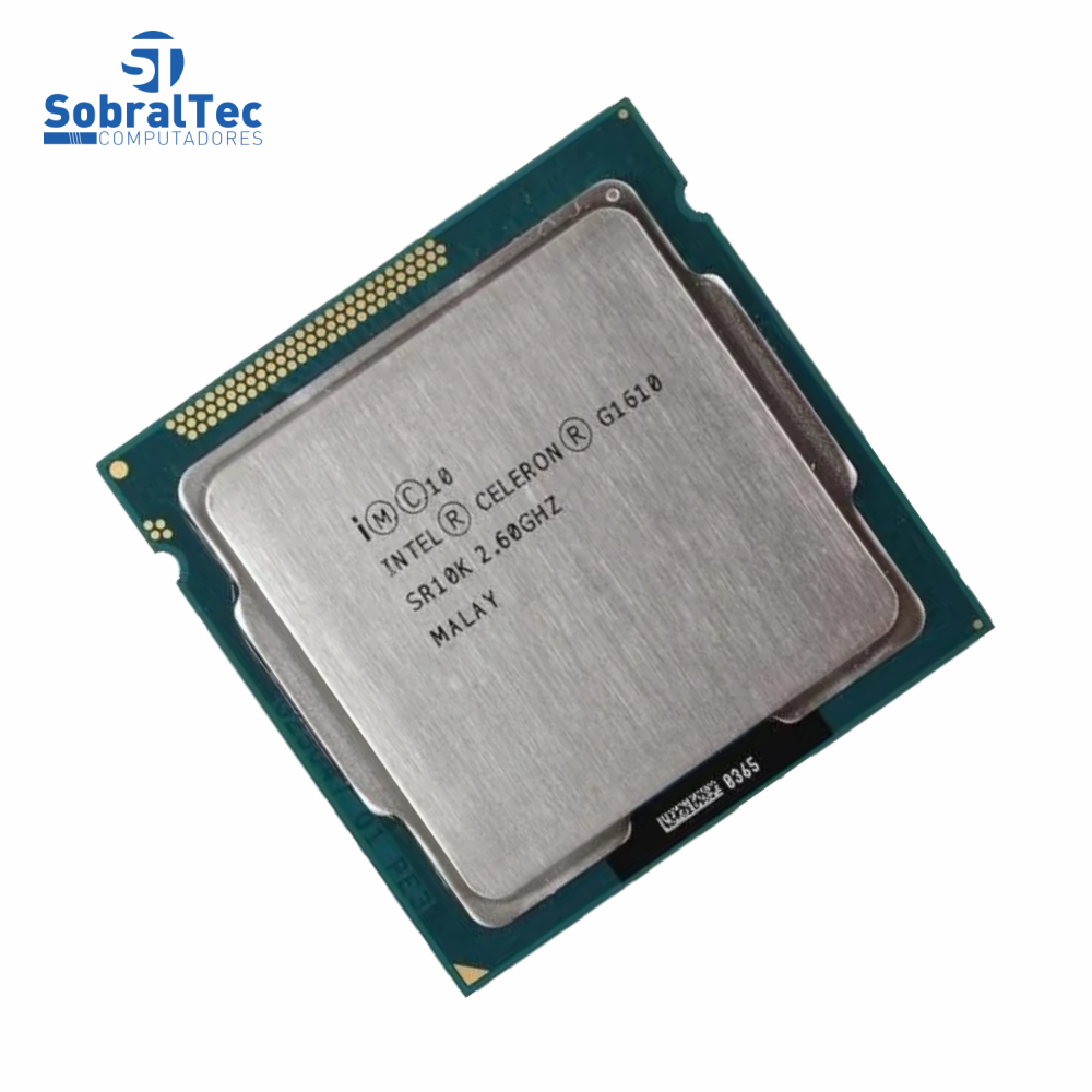 Processador Intel Celeron G1610 2.6Ghz Lga 1155 2Mb Cache 2 Núcleos
