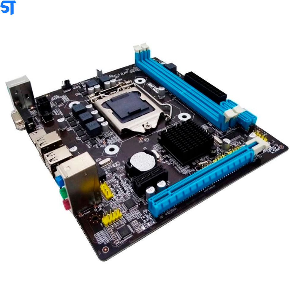 Placa Mãe Soquete 1156 -DDR3 GoLine H55 GL-H55-MA 1ª Geração