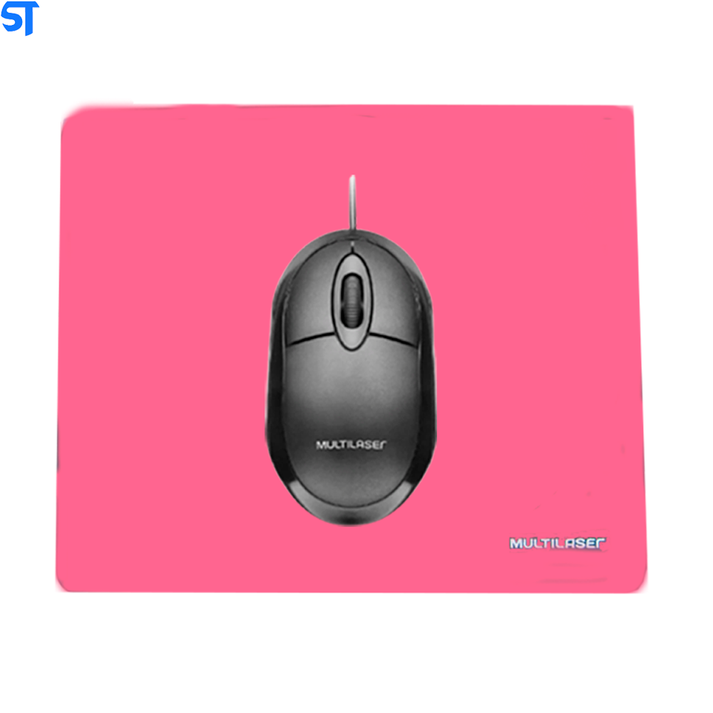 Mouse Pad em Tecido Multilaser - AC066 - Rosa