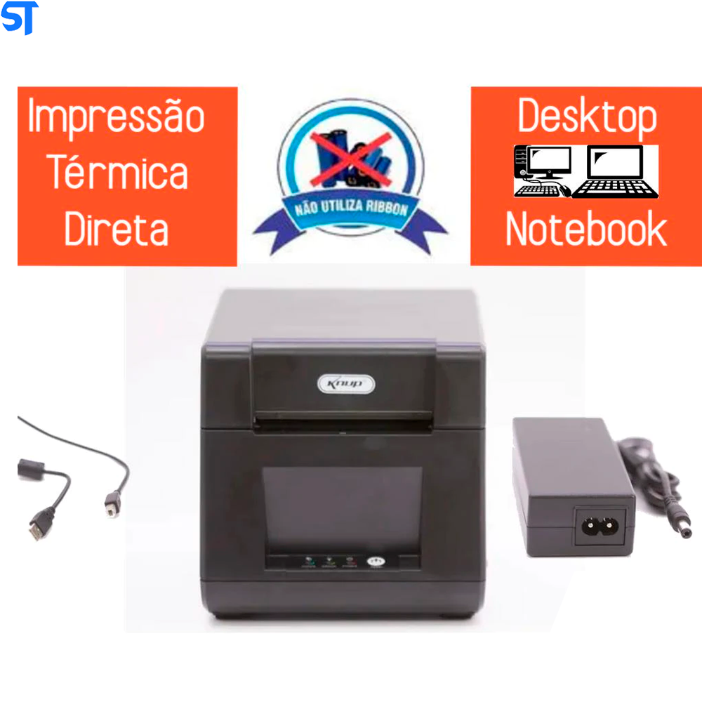 Impressora Térmica USB Knup KP-1031 80mm
