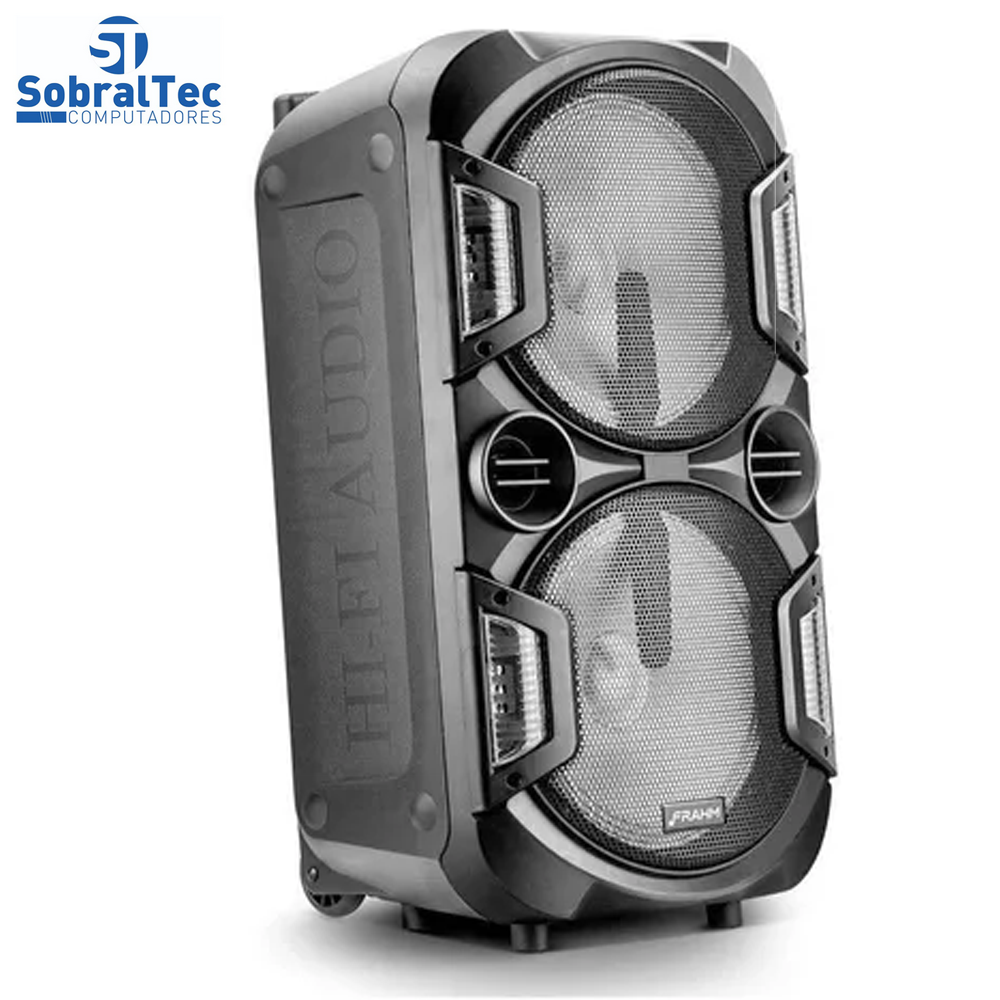 Caixa de Som Amplificada Multiuso Torre Frahm - TF 600 Bluetooth USB 900W