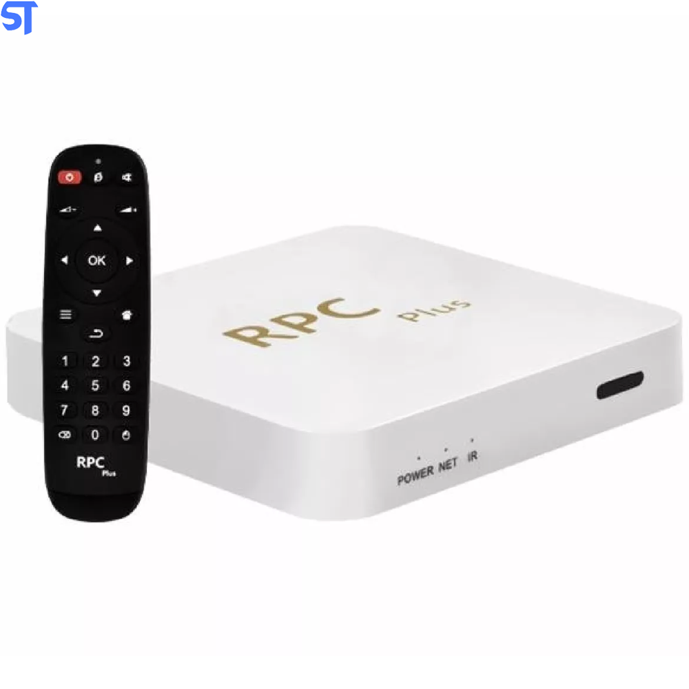 Receptor TV Box RPC Plus 8K / 128GB / 16GB RAM / Android 10.1 - Branco