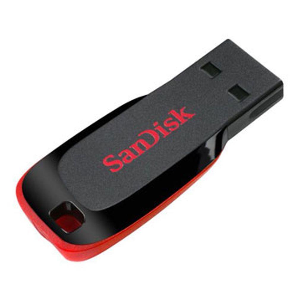 Pen Drive 8 GB Sandisk Cruzer Blade Usb Flash Drive
