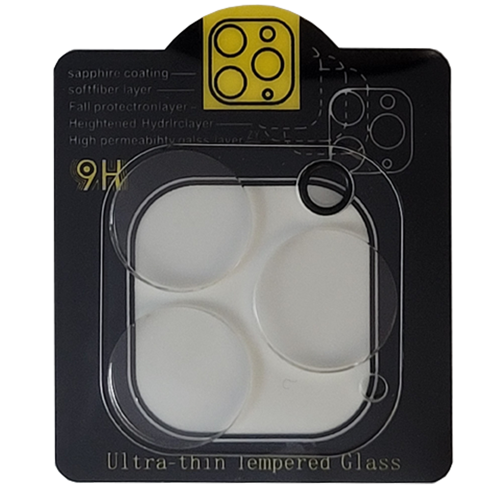 Kit Película Vidro 3D Temperado + Película Câmera Lente para iPhone 13 Pro Max