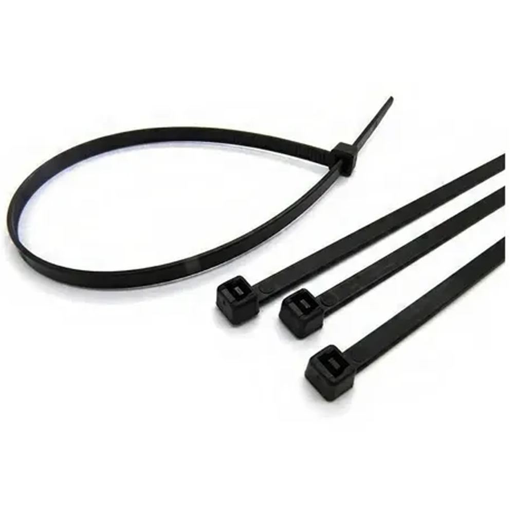 Abraçadeira Enforca Gato de Nylon 15cm X 3,6mm 100PCS - Preta