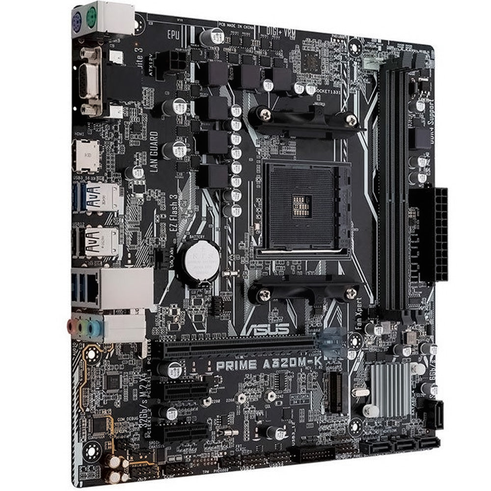 Placa-Mãe Asus Prime A320M-K/BR, AMD AM4, mATX, DDR4