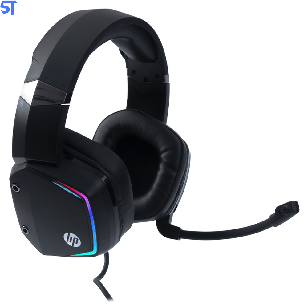 Fone Com Microfone Game Stereo  HP H320V2 LED 1 P2+USB
