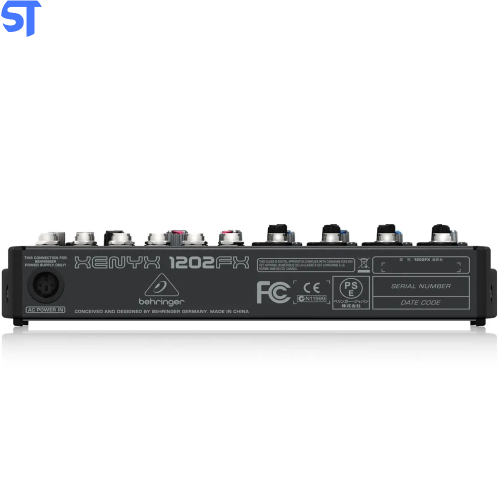 Mesa de Som Behringer Xenyx 1202FX 12 Canais com Efeitos