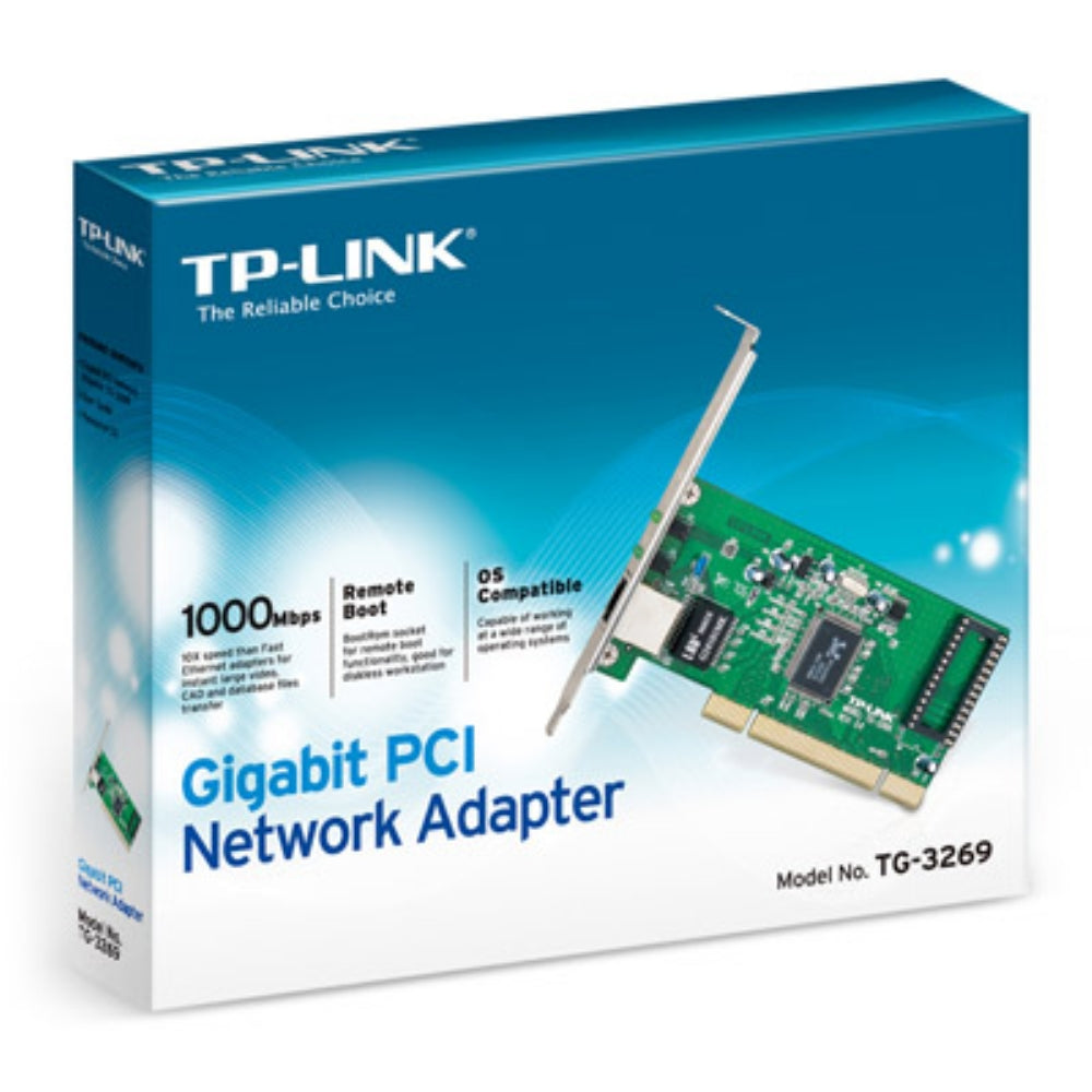 Placa de Rede PCI Gigabit TP-link TG-3269 10/100/1000 Mbps