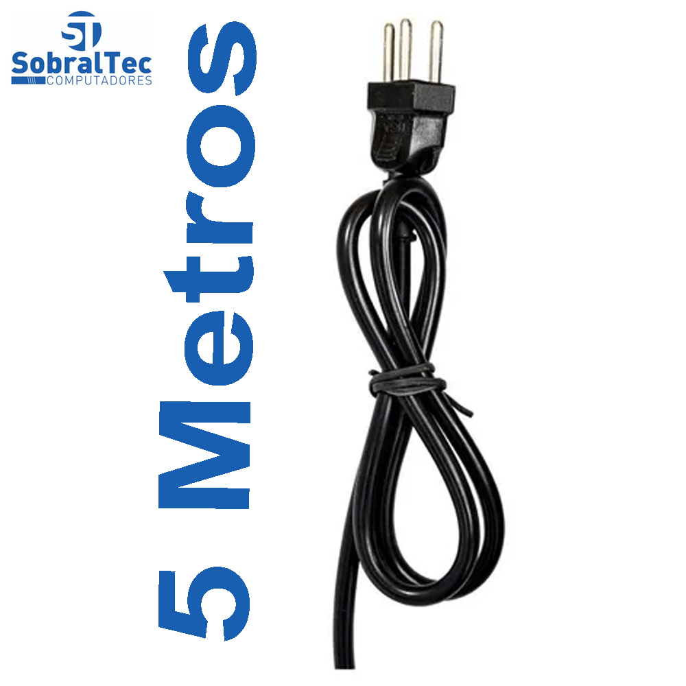 Protetor Eletrico Super Premium 5 Tomadas 5 Metros Emplac