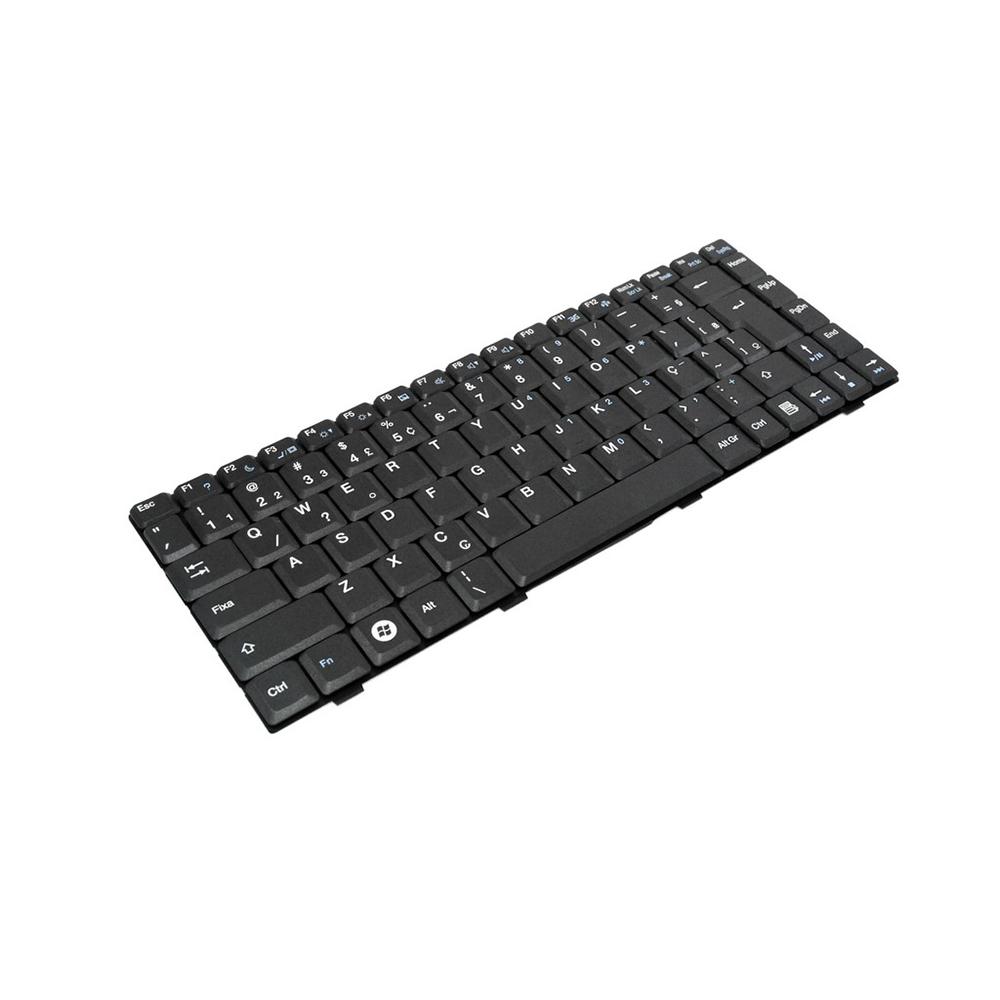 Teclado Notebook Intelbras L1000 PN PK130CF3A44 | Preto ABNT2