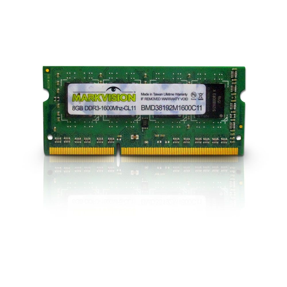 Memória Notebook 8Gb Ddr3 1600 Markvision Mvd38192MSD-A6