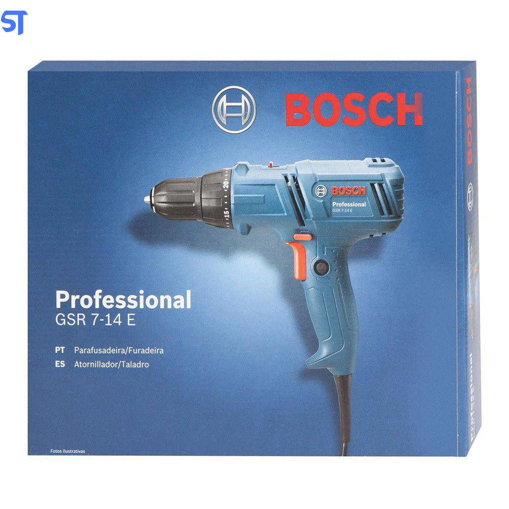 Parafusadeira / Furadeira 400W 220V GSR 7-14 E Bosch