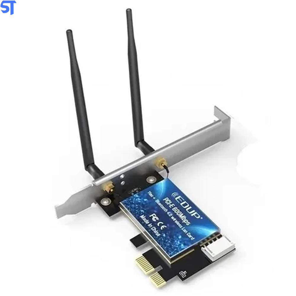Placa Pci-e Bluetooth 4.0 e Wi-Fi Dual Band 2.4g/5ghz Rede Edup